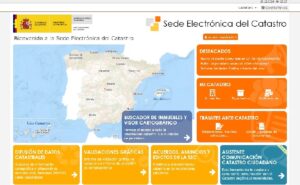 Sede electrónica del Catastro