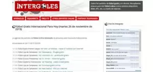 Ver partidos en vivo por intergoles