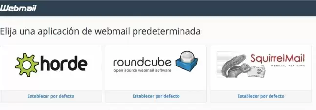 Herramientas de webmail