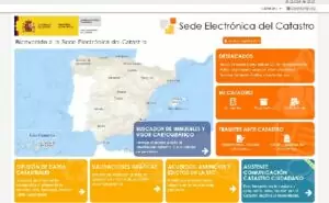 Sede electrónica del Catastro