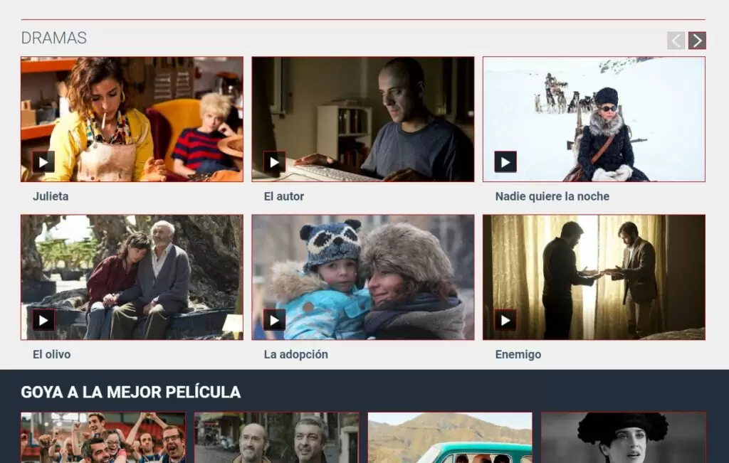 Peliculas espanolas gratis desde RTVE