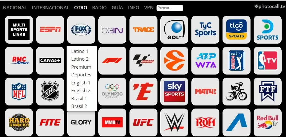 Photocall TV Canales