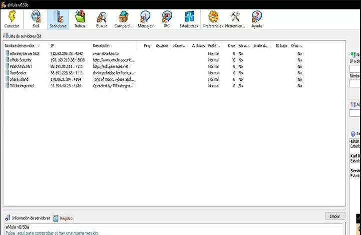 Como actualizar y eliminar servidores eMule 1 servidores de emule