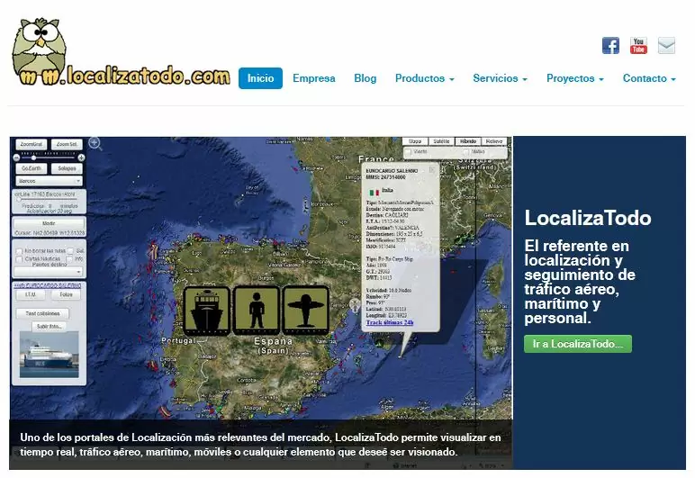 pagina inicio localizatodo