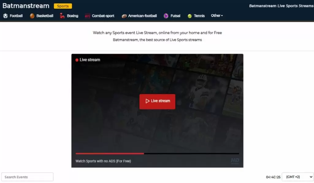 Página web de Batmanstream
