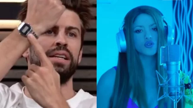 Piqué haciendi alusión al reloj Casio