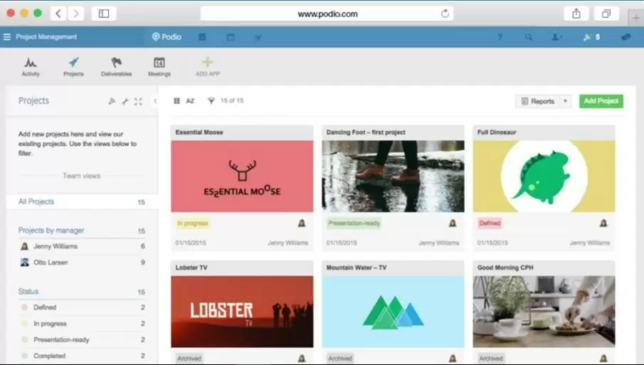 Software de Gestión de Proyectos