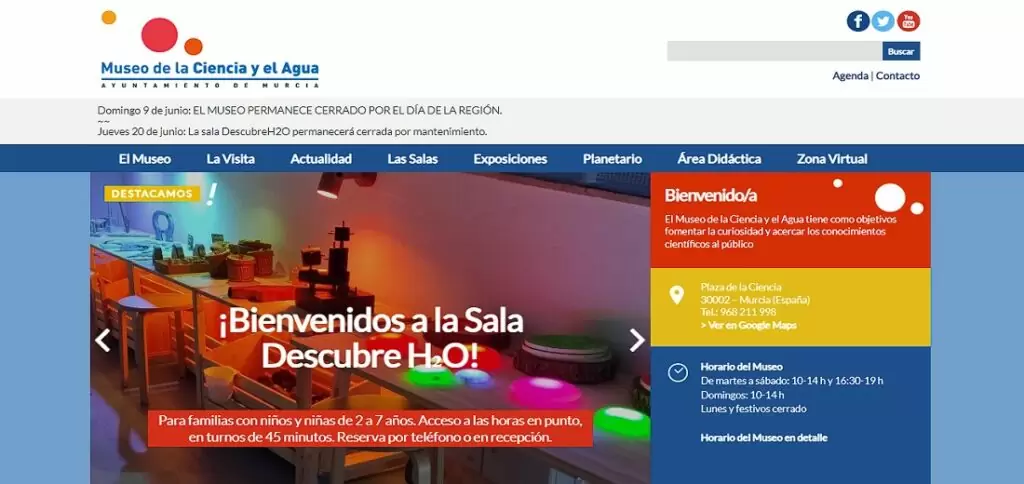 De las Ciencias y el Agua en Murcia